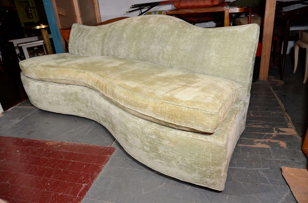 Armless Sofa Designed by Rose Cummings, American 1940s. For Sale 1