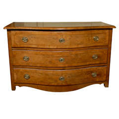 French Oxbow Commode