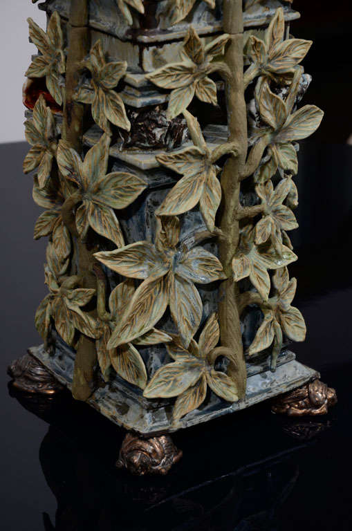 Ceramic Tower Sculpture by Matthew Solomon 5