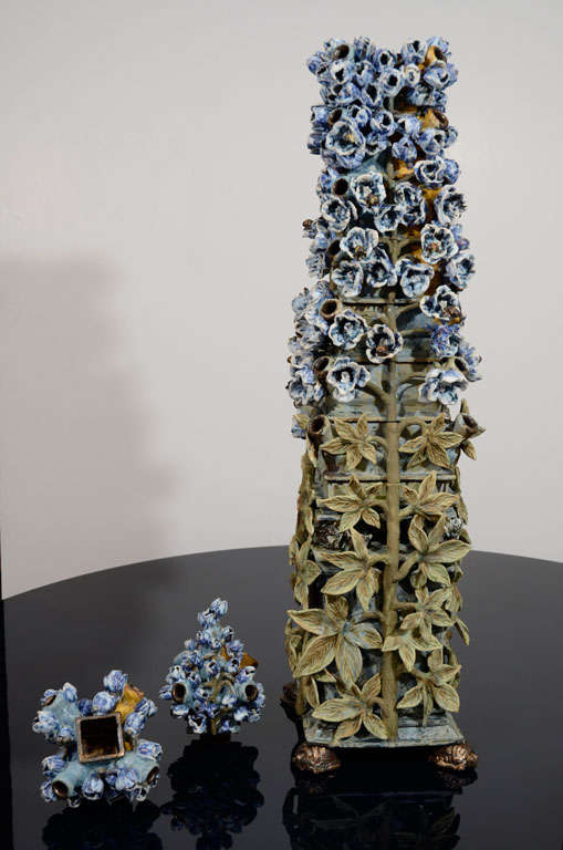 Ceramic Tower Sculpture by Matthew Solomon 2
