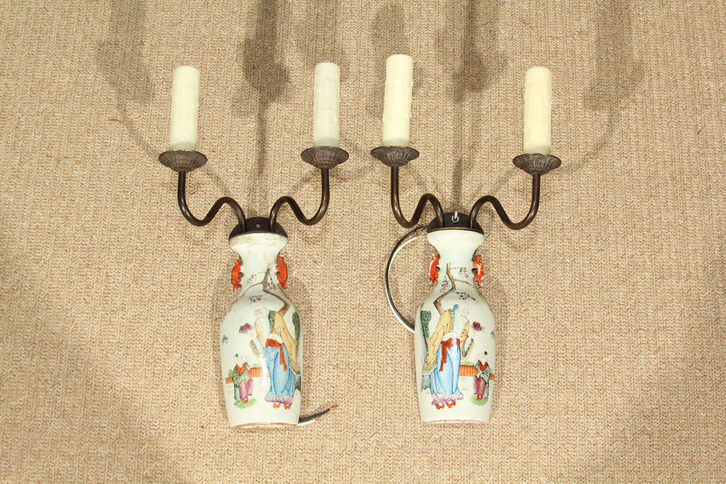 Chinoiserie Wall Lights