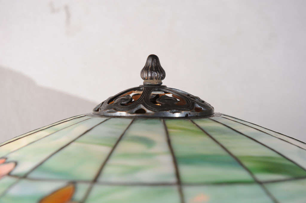 Very Colorful Leaded Glass Floor Lamp 4