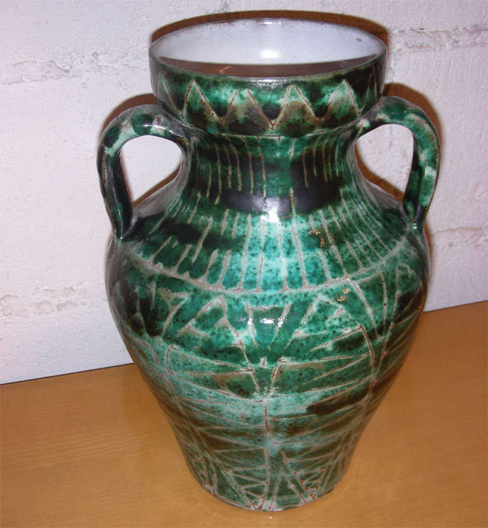 Vase du début des années 1950 par Robert Picault - Vallauris