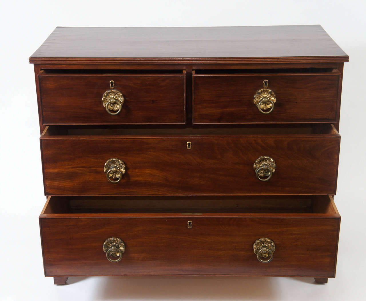 British English Regency Mahogany Chest of Drawers, circa 1815