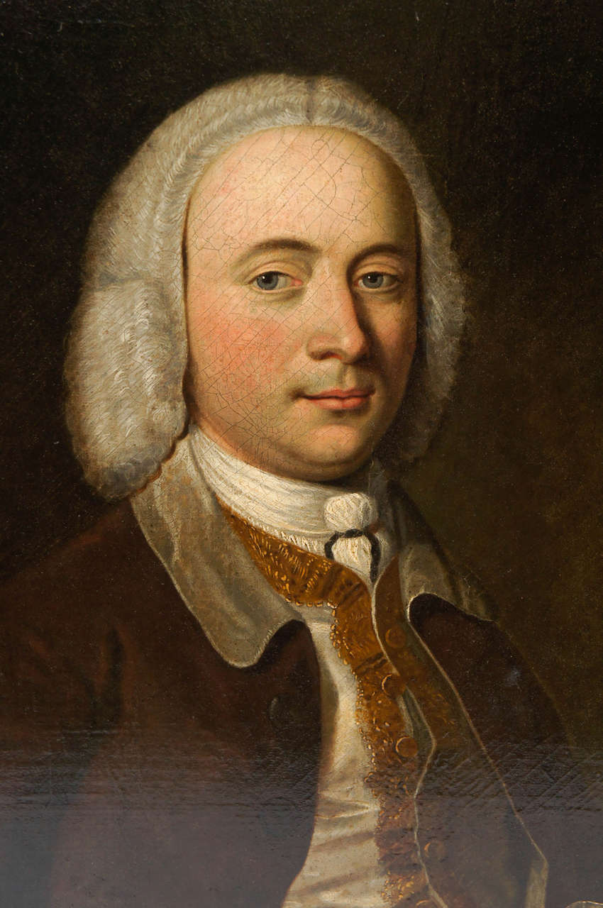 George II Portrait of a Gentleman, England, circa 1740