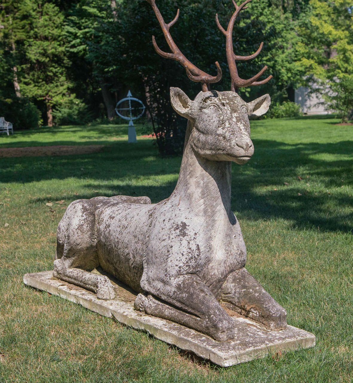 Magnificent Carved Deer 3