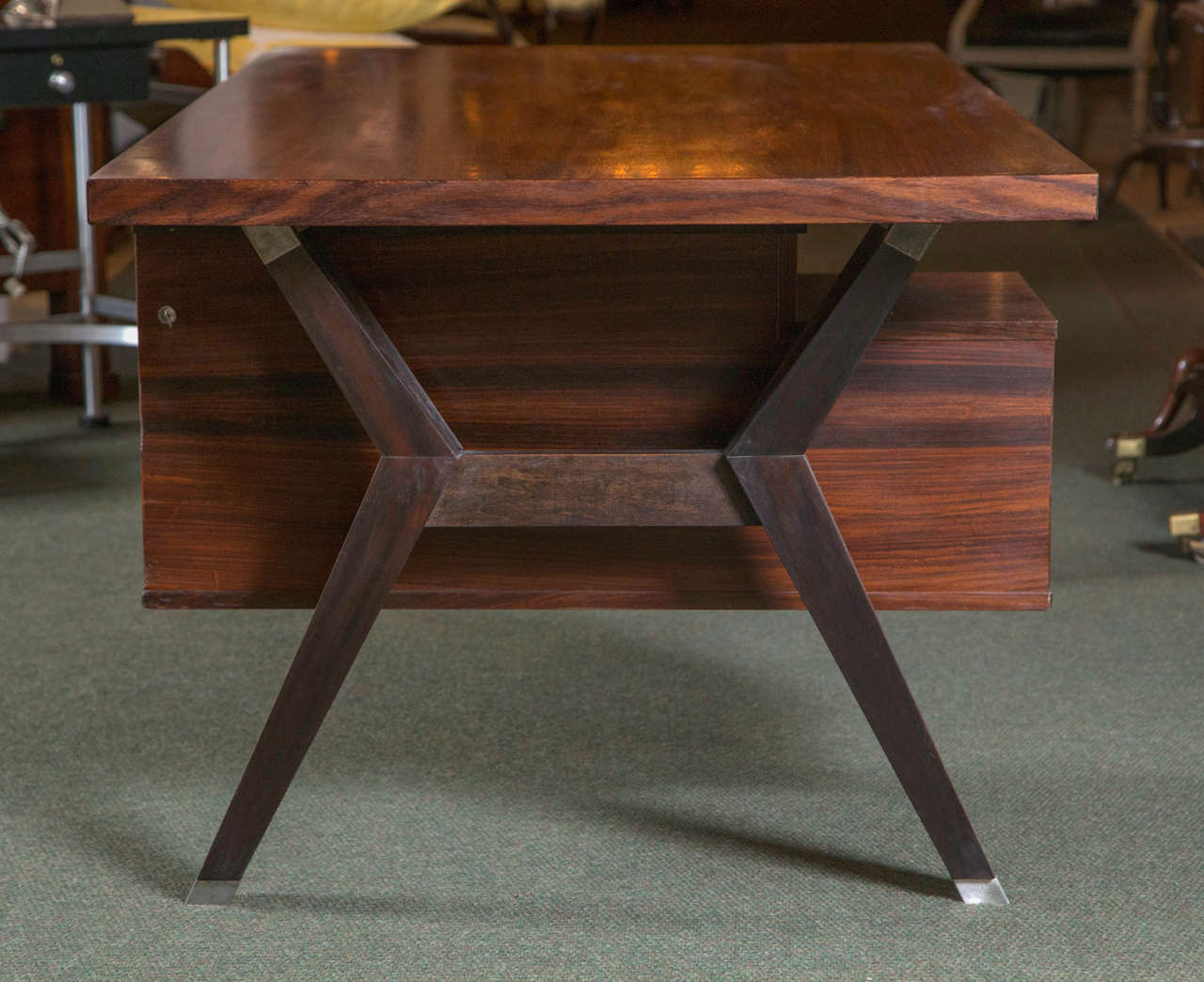 Rosewood Terni Desk by Ico Parisi 2