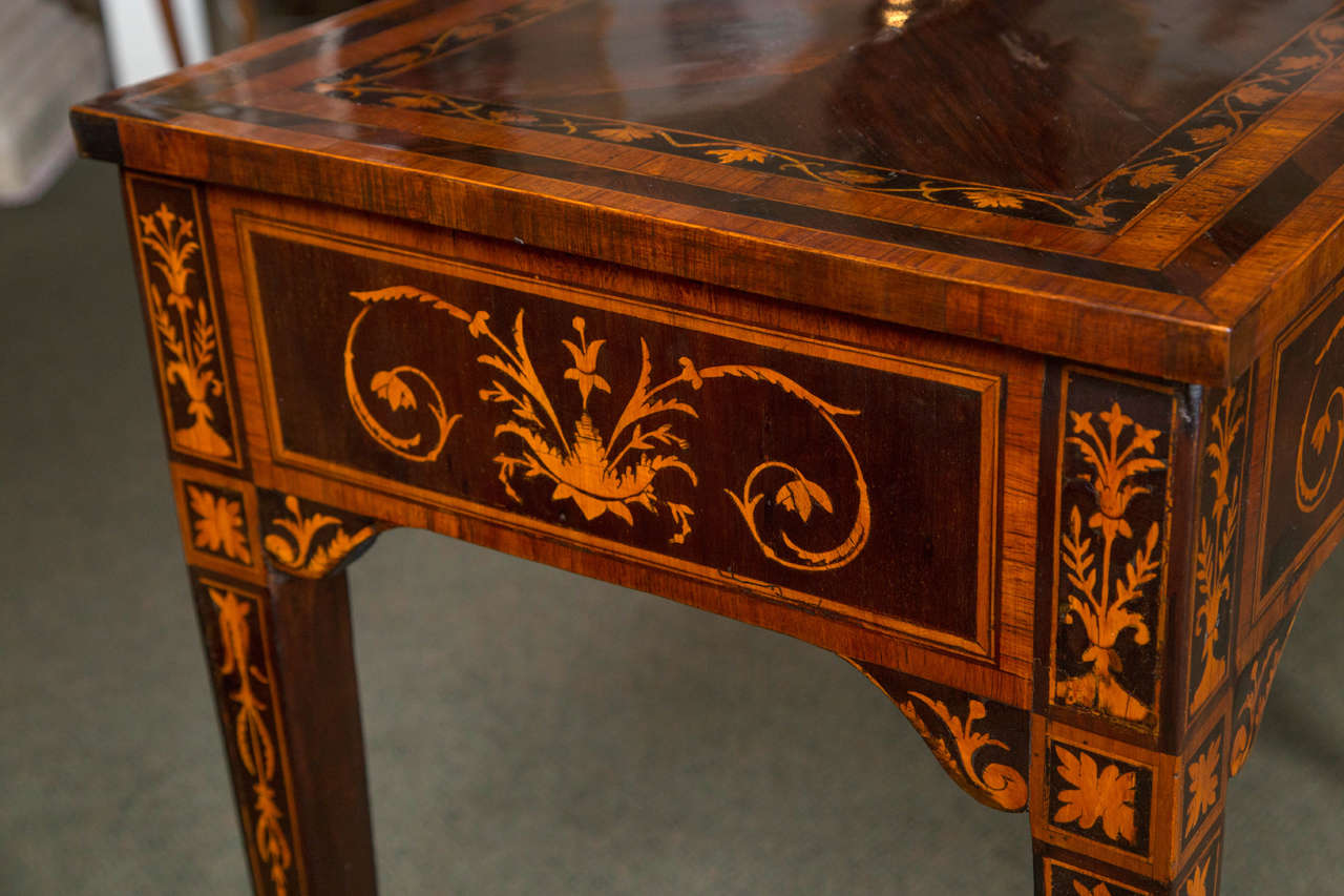 Italian Marquetry Work Table 4