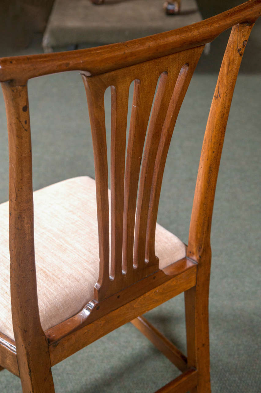 Set of Ten George III Dining Chairs 3