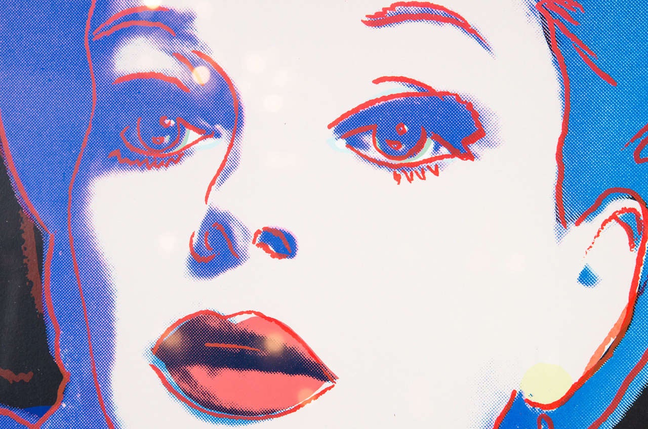 American Andy Warhol of Judy Garland Titled, 