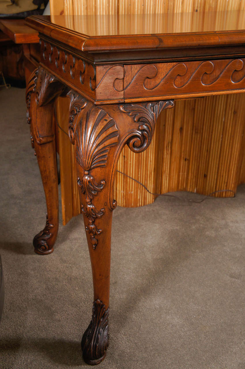 Mahogany Charles II Style Console Table