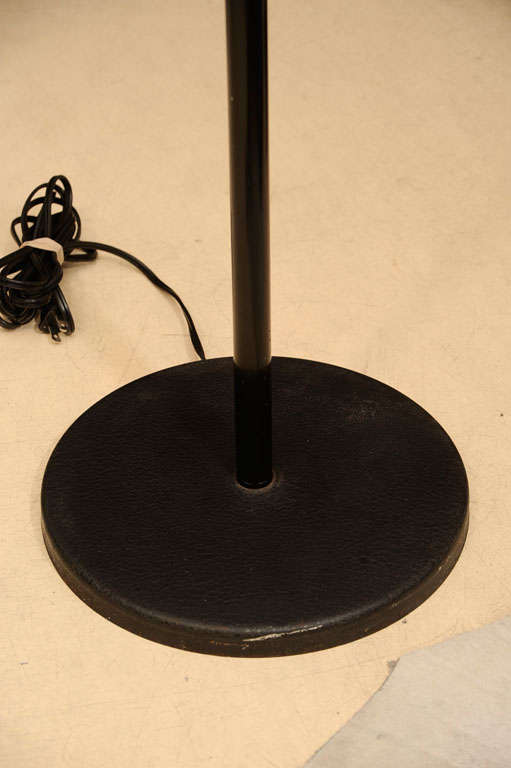 Three Head Chrome Floor Lamp