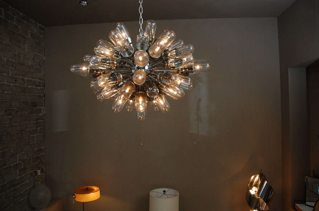 Stainless Steel Big Bang Chandelier For Sale