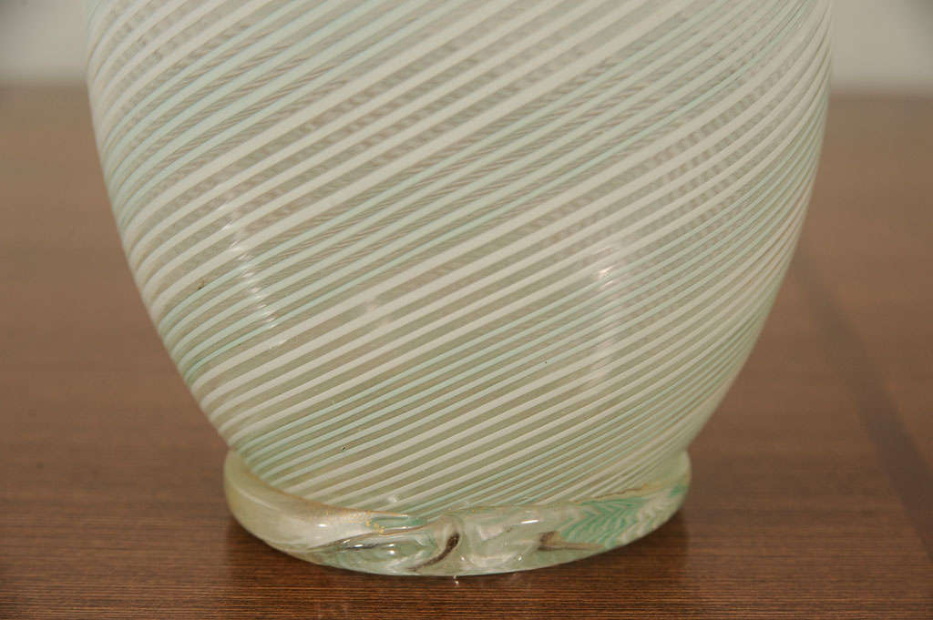 Italian Murano Glass Vase by Aureliano Toso