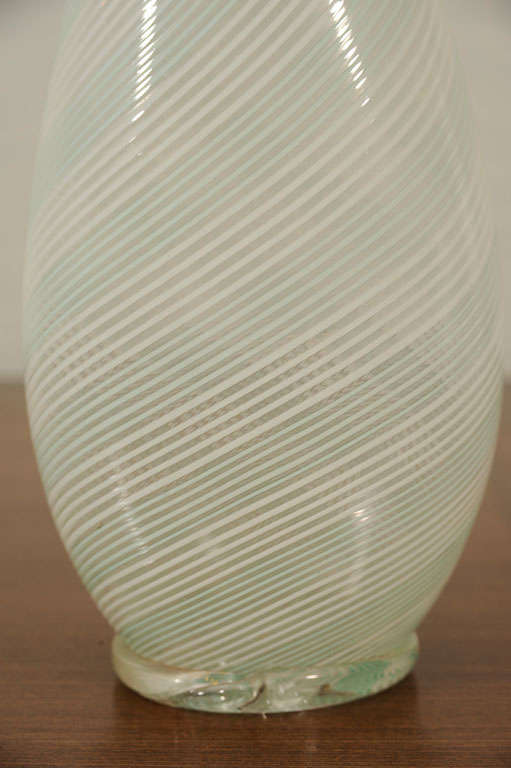 Murano Glass Vase by Aureliano Toso In Excellent Condition In New York, NY