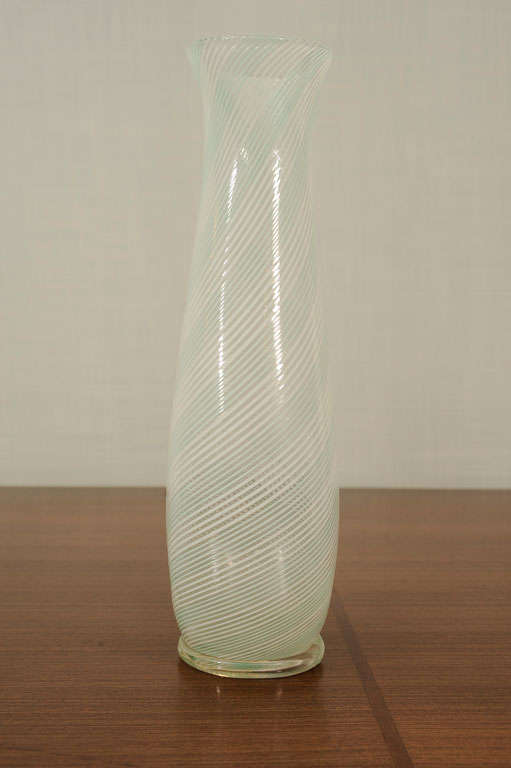 Mid-20th Century Murano Glass Vase by Aureliano Toso