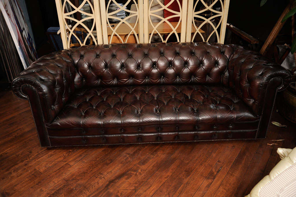 Mid-20th Century Chesterfield sofa from Harrods of London