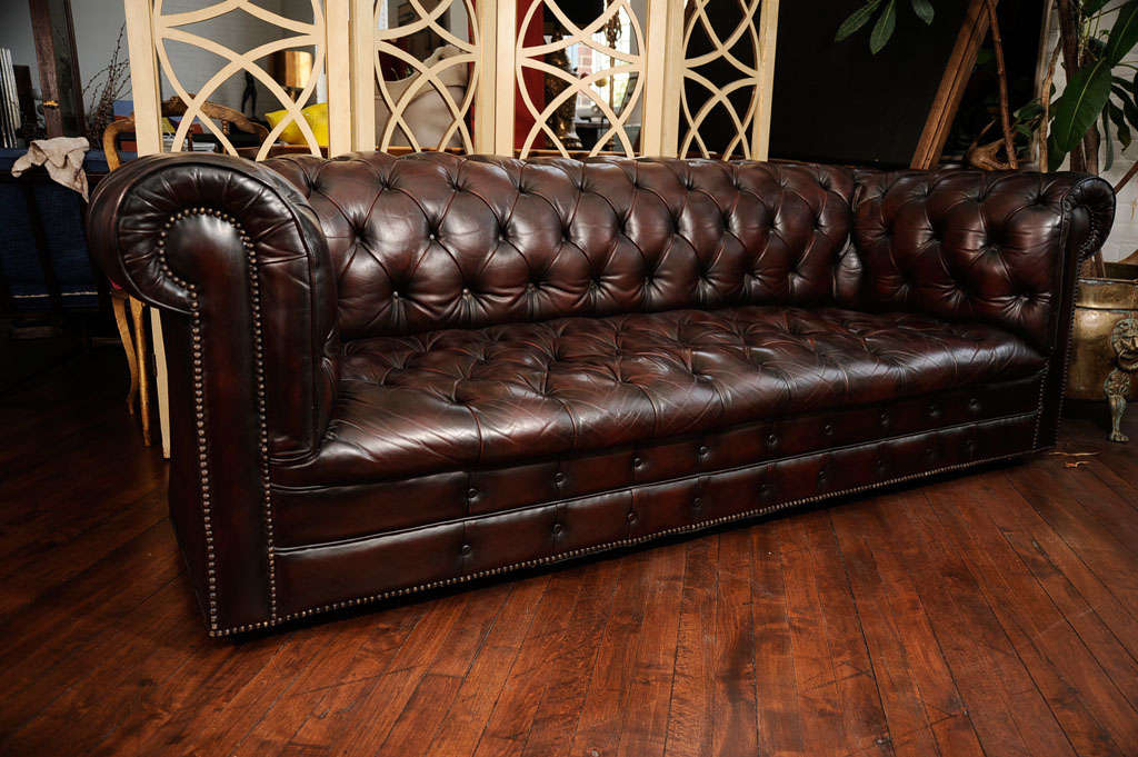 Chesterfield sofa from Harrods of London 6