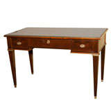 Mahogany French Directoire Style Desk Stamped Jansen