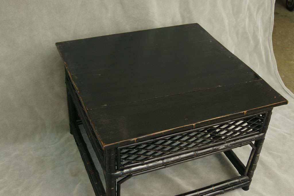 Bamboo Side Tables For Sale 2