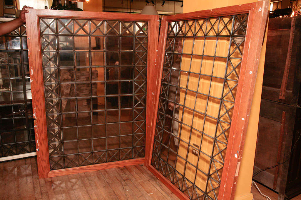 Large Leaded Glass Windows For Sale 3