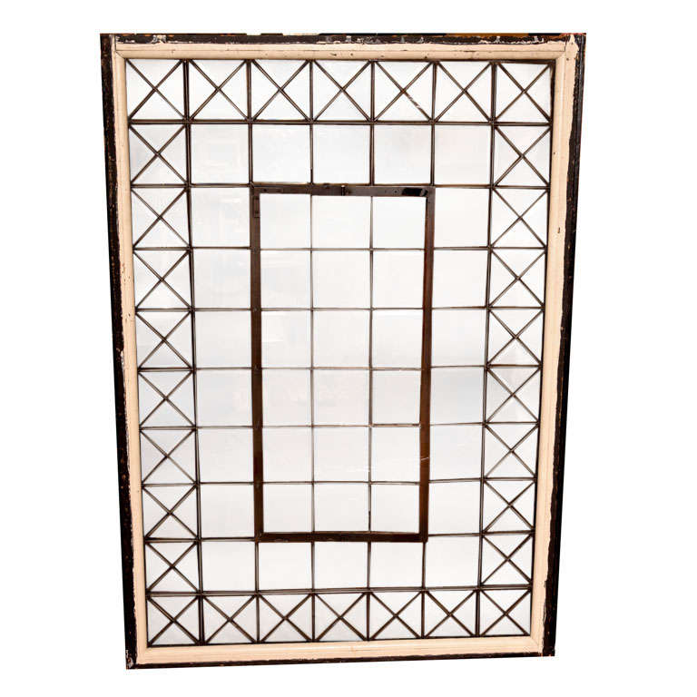 Large Leaded Glass Windows For Sale