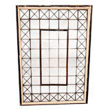 Antique Large Leaded Glass Windows