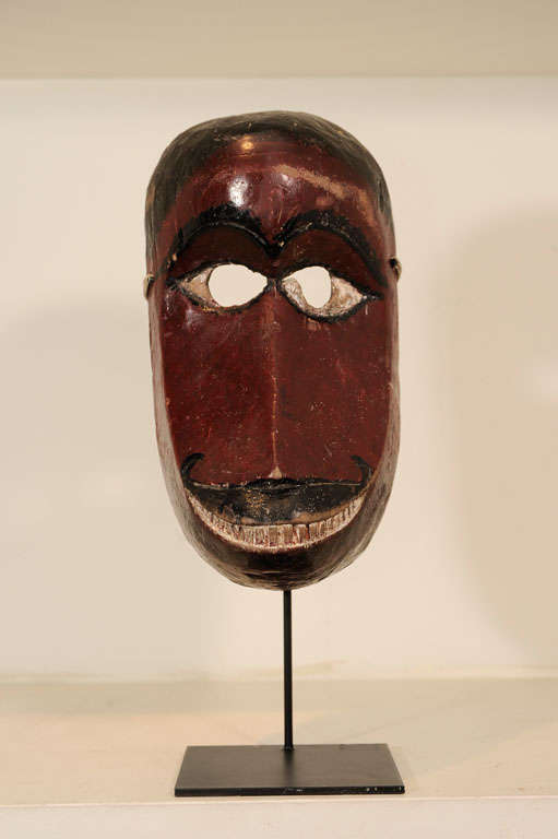 Wood Painted Hanuman Mask 4