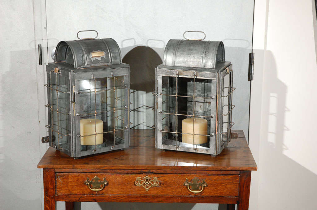 Pair Marine Lanterns