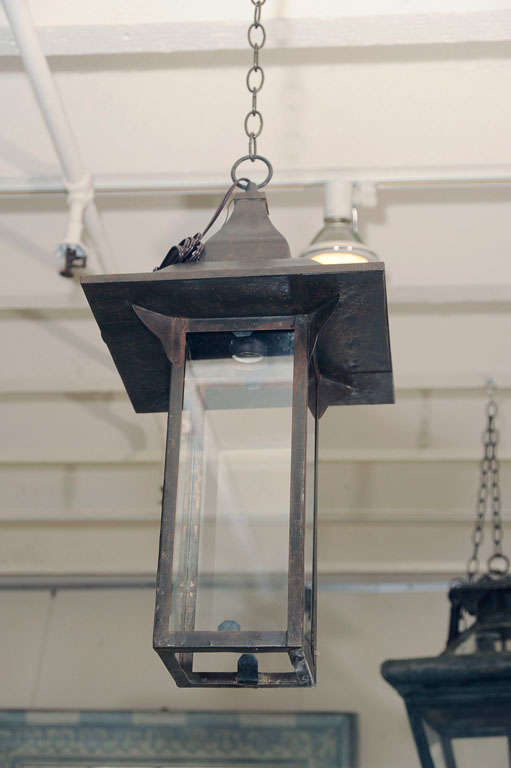 Painted Tole Lanterns