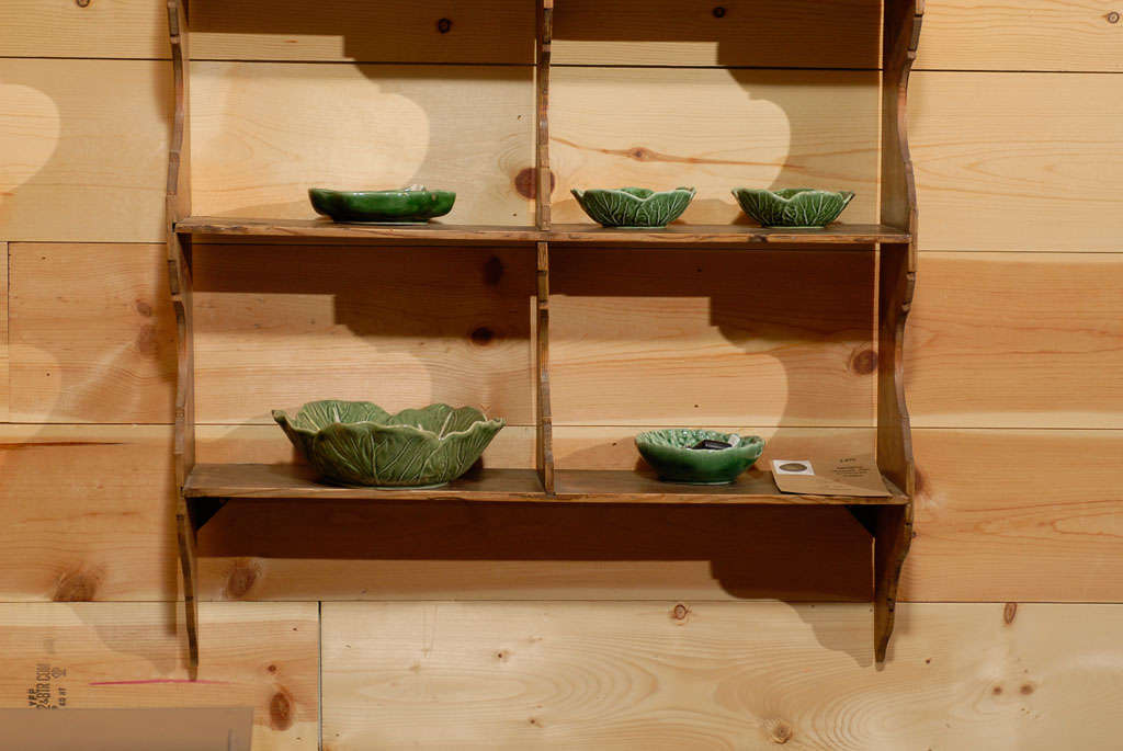 Hanging Etagere with Scalloped Edges at 1stDibs