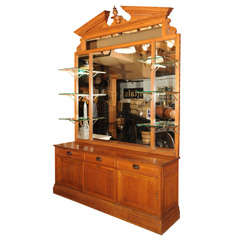 French 1900s Bar Back / Merchants Display