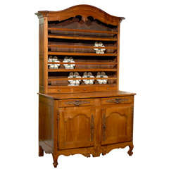 Early 19th Century French Walnut Vaisselier 5