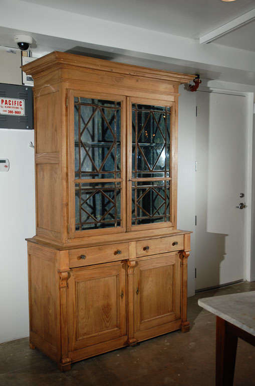 French Bookcase with Glass Doors, Circa 1880 at 1stDibs