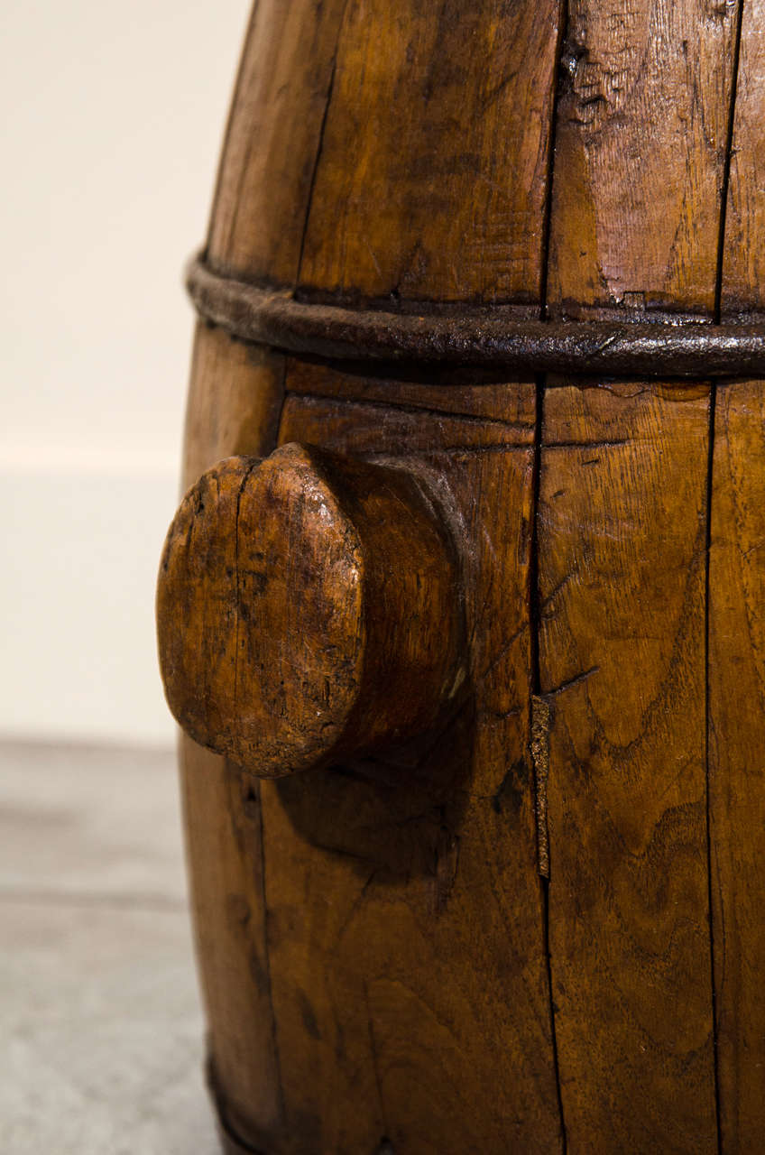 Antique Pine Rice Container For Sale at 1stdibs