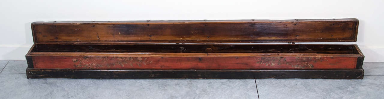 19th Century Chinese Scroll Box For Sale 2