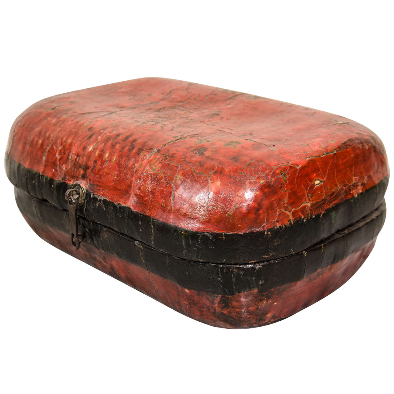 Antique Lacquered Food Box For Sale