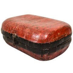 Antique Lacquered Food Box