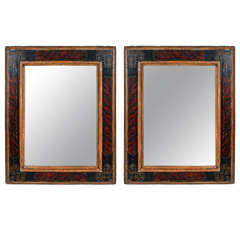 Tuscan Frames with Mercury Glass Mirrors