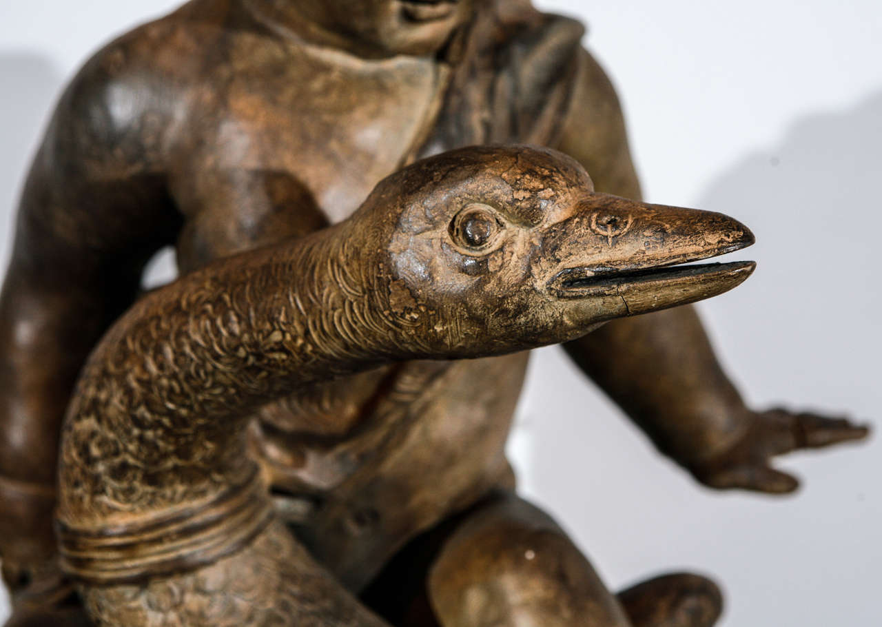 19th Century French Terracotta Sculpture For Sale at 1stDibs