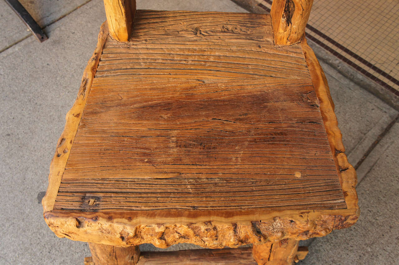 A Set of Large Scale Rustic Chairs 2