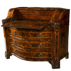 A Northern Italian Late Baroque Slant Front Desk