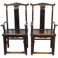 Antique Official's Hat Chairs