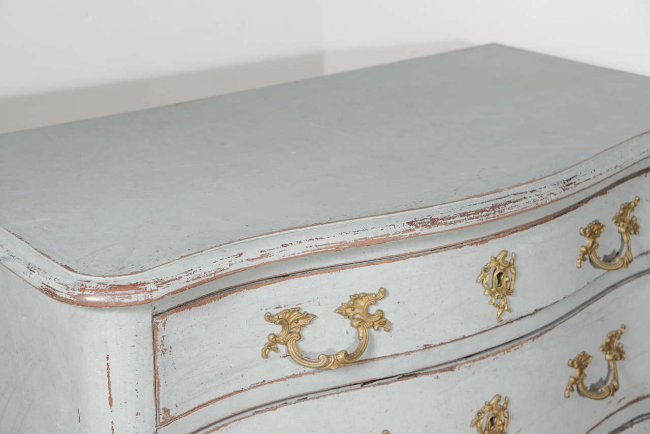 19th Century Swedish Painted Commode For Sale