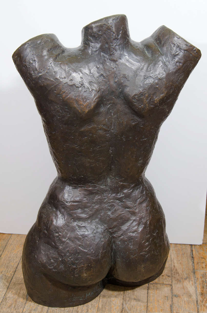 Bronze Nude Torso after Aristide Maillol 2