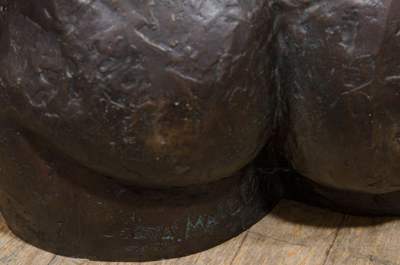 Bronze Nude Torso after Aristide Maillol 3