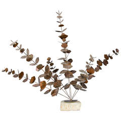 Midcentury Sculpture of a Eucalyptus Tree 8