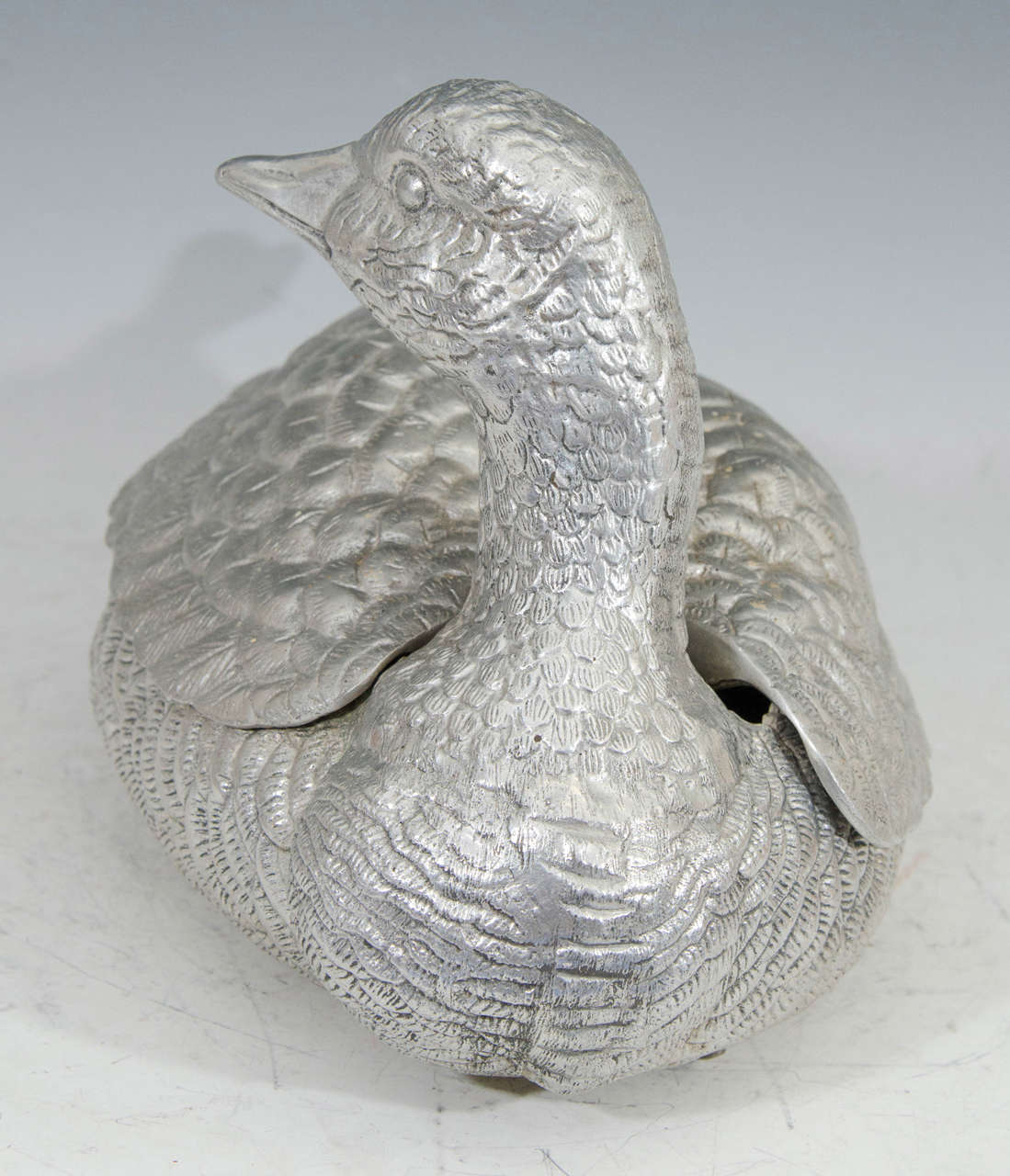 20ième siècle Siècle 20 Arthur Court Couvert Tureen Duck