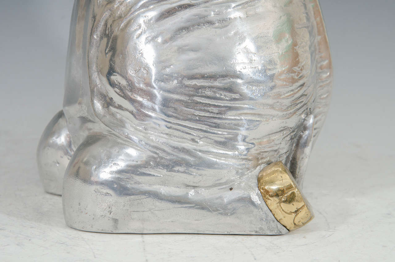 American Midcentury Arthur Court Elephant Ice Bucket or Wine Cooler