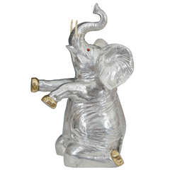 Midcentury Arthur Court Elephant Ice Bucket or Wine Cooler